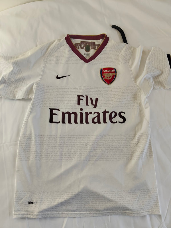 Arsenal FC Away Football Shirt 2007-2008 (S)