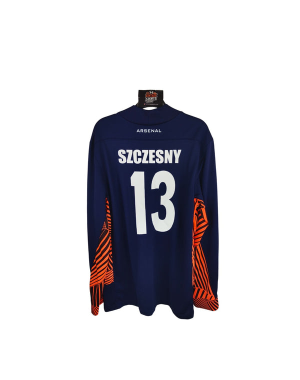 Arsenal FC Goalkeeper Football Shirt 2011-2012 (L) 13 Szczesny