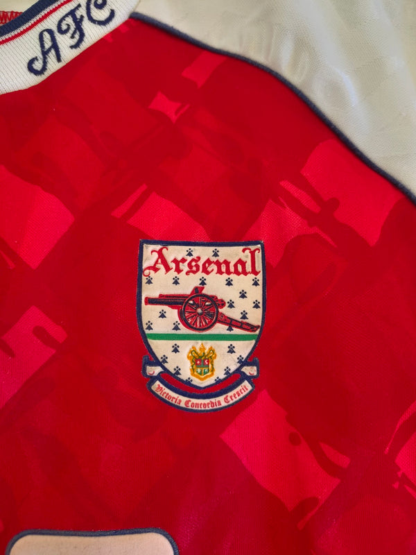 Arsenal FC Home Football Shirt 1990-1992 (L)