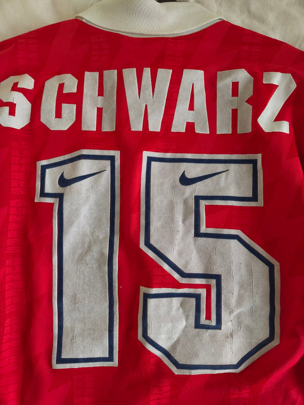 Arsenal FC Home Football Shirt 1994-1996 (S) 15 Schwarz