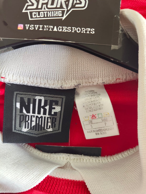 Arsenal FC Home Football Shirt 1994-1996 (S) 15 Schwarz