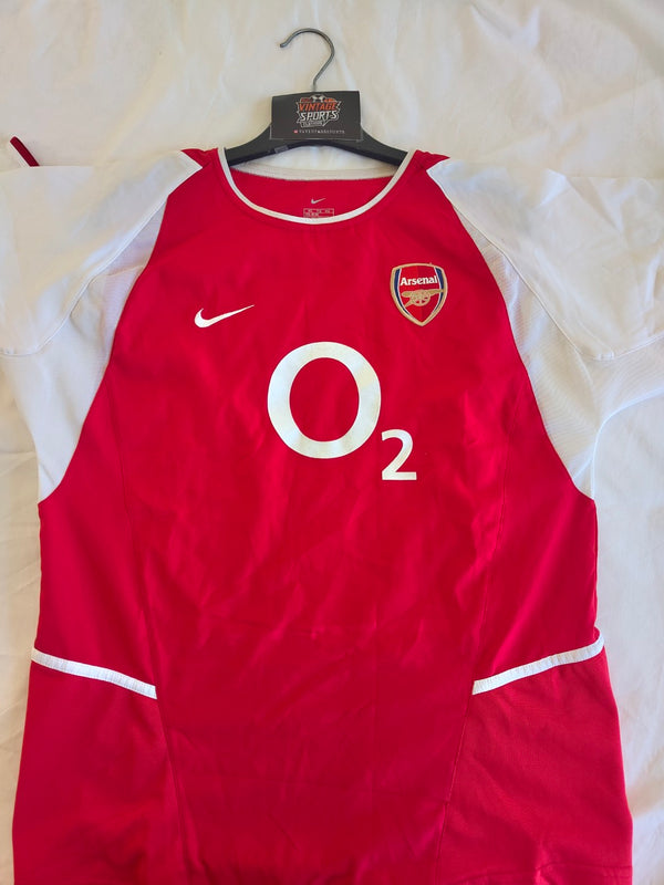Arsenal FC Home Football Shirt 2002-2004 (Youths)