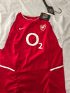 Arsenal FC Home Football Shirt 2002-2004 (Youths)