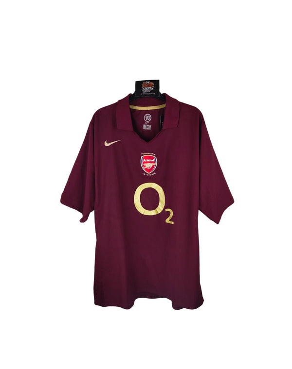 Arsenal FC Home Football Shirt 2005-2006 (XL)