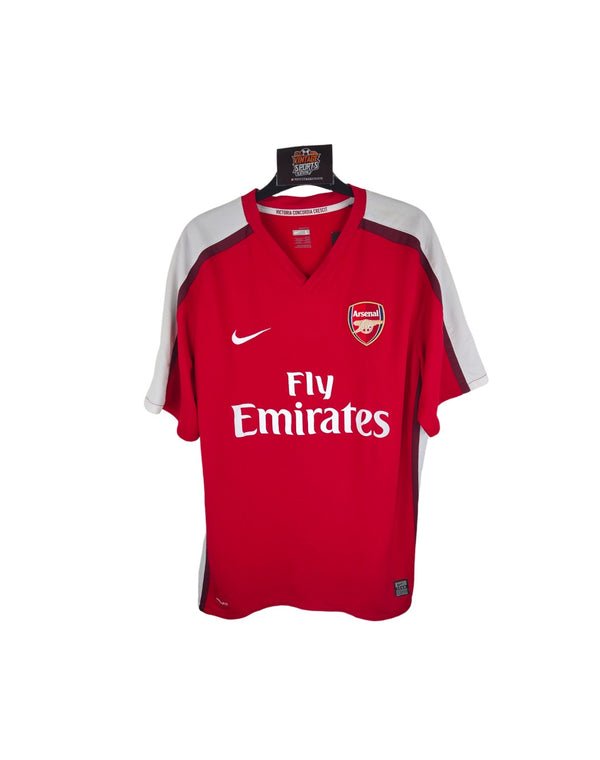 Arsenal FC Home Football Shirt 2008-2010 (L)