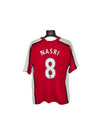 Arsenal FC Home Football Shirt 2008-2010 (S) 8 Nasri