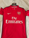 Arsenal FC Home Football Shirt 2008-2010 (S) 8 Nasri