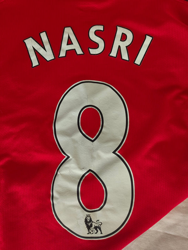 Arsenal FC Home Football Shirt 2008-2010 (S) 8 Nasri