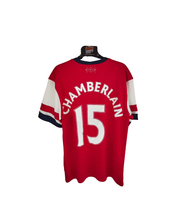 Arsenal FC Home Football Shirt 2012-2014 (M) 15 Chamberlain