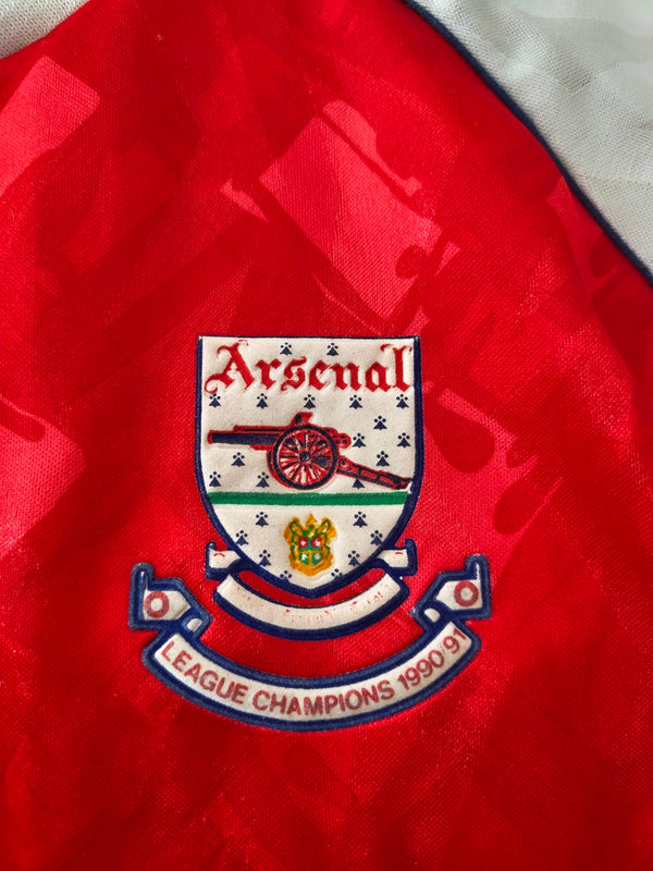 Arsenal FC Home Football Shirt League Champions 1990-1992 (L)