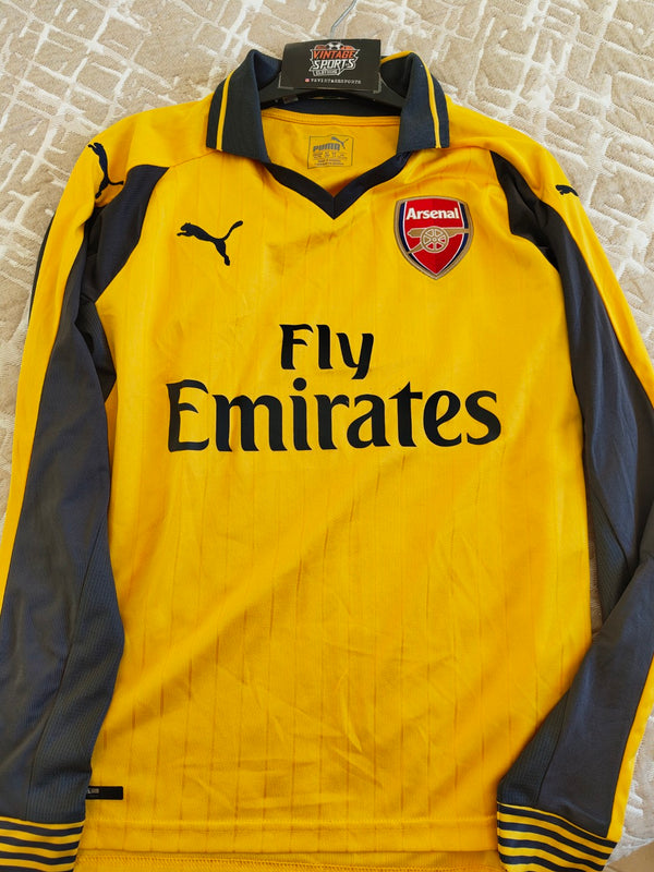 Arsenal FC Longsleeve Away Football Shirt 2016-2017