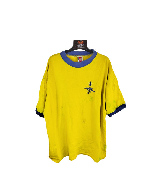 Arsenal FC Official Retro Away Football Shirt 1971 (XL)