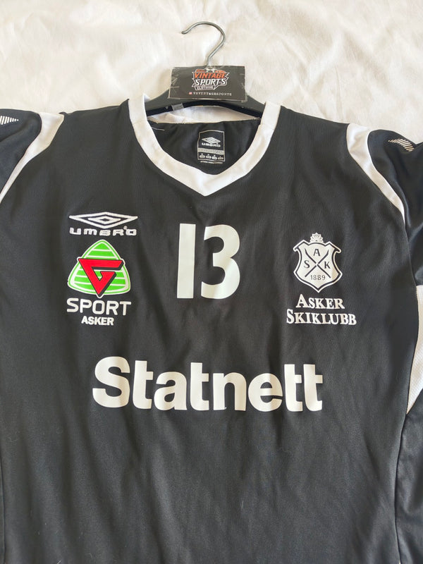 Asker SK Matchworn Home Handball Shirt 2010s (M) 13