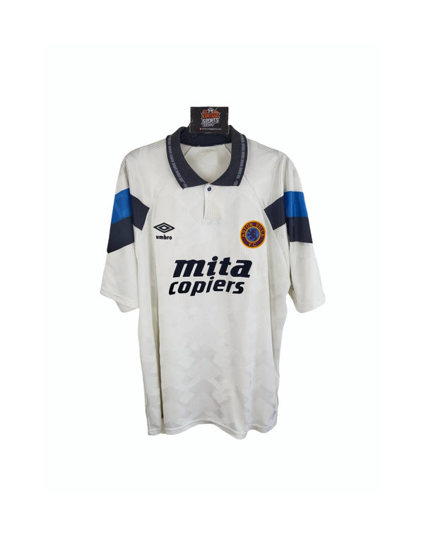 Aston Villa Away Football Shirt 1990-1992 (XL)