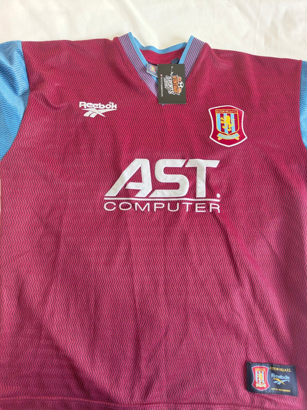 Aston Villa Home Football Shirt 1997-1999 (L)