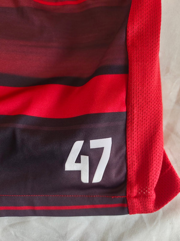 Aston Villa Issue Training Football Shirt 2009-2010 (L) 47 Ciaran Clark