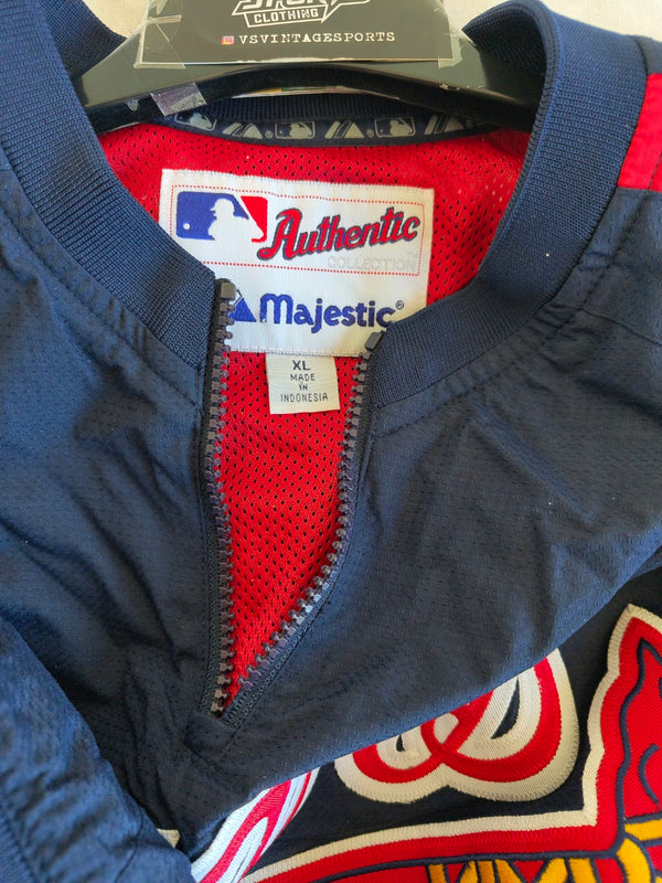 Atlanta Braves Baseball MLB Windbreaker 2000s (XL)