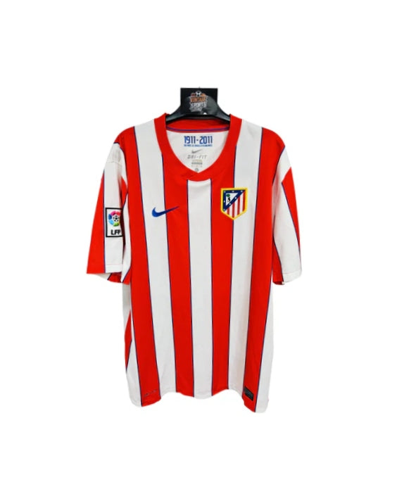 Atletico Madrid Home Football Shirt 2011-2012 (XL)