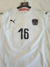 Austria Womens Team Signed Away Football Shirt 2018-2019 (XL) #16 Eder