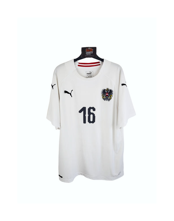 Austria Womens Team Signed Away Football Shirt 2018-2019 (XL) #16 Eder