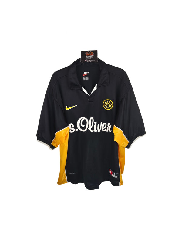BVB Borussia Dortmund Away football shirt 1998-2000 (L)