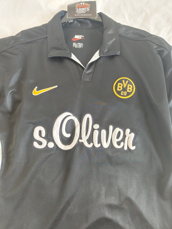 BVB Borussia Dortmund Away football shirt 1998-2000 (L)