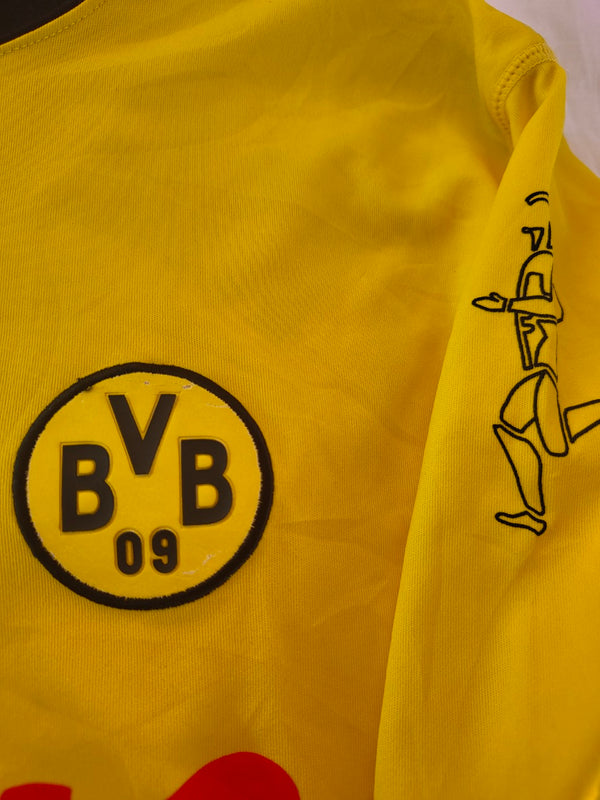 BVB Borussia Dortmund Home Football Shirt 2003-2004 (M) #21 Metzelder