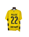 BVB Borussia Dortmund Home Fottball Shirt 2017-2087 (S) #22 Pulisic