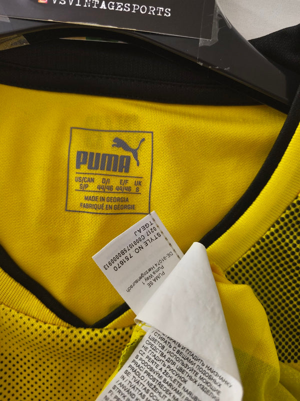 BVB Borussia Dortmund Home Fottball Shirt 2017-2087 (S) #22 Pulisic