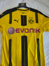 BVB Borussia Dortmund home football shirt 2016-2017 (M) #33 Weigl