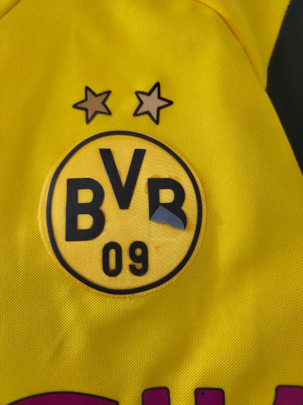 BVB Borussia Dortmund Home footbal shirt 2014-2015 (M) #14 Jojic
