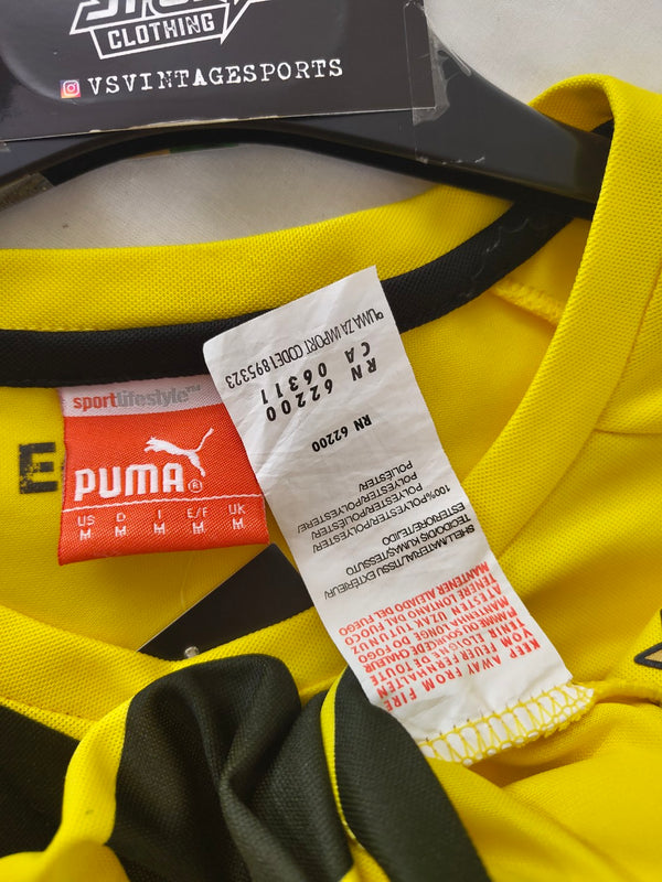 BVB Borussia Dortmund Home footbal shirt 2014-2015 (M) #14 Jojic