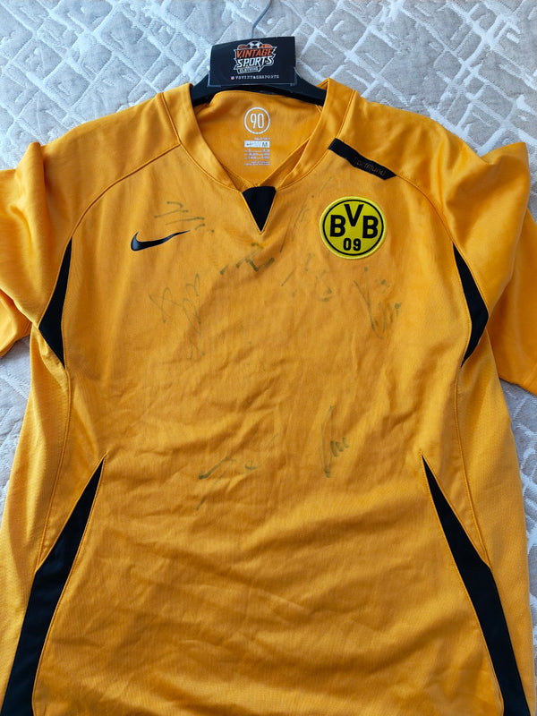 BVB Borussia Dortmund Signed Player Issue Training football shirt 2007-2008 (M)