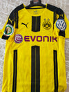 BVB Borussia Dortmund football Cup Home shirt 2016-2017 - 33 Weigl
