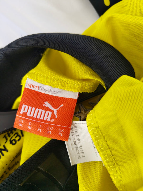 BVB Borussia Dortmund football Cup Home shirt 2013-2014 (XL) 17 Aubameyang