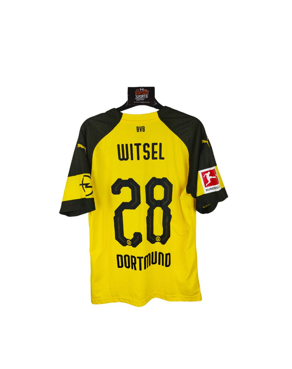 BVB Borussia Dortmund football Home shirt 2018-2019 (M) 28 Witsel