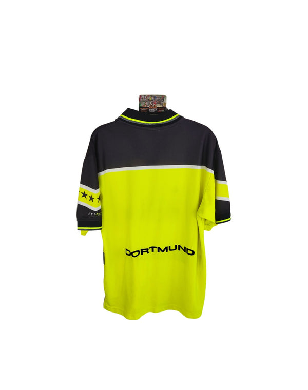 BVB Borussia Dortmund home football shirt 1997-1998 (M)