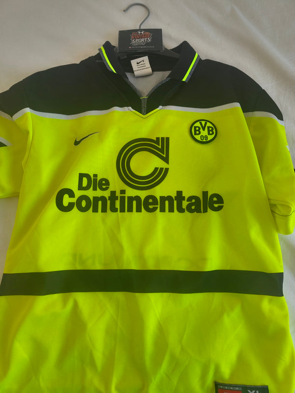 BVB Borussia Dortmund home football shirt 1997-1998 (Youths)