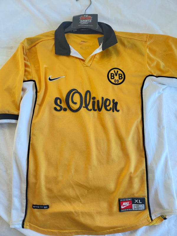 BVB Borussia Dortmund home football shirt 1998-1999 (Youths)
