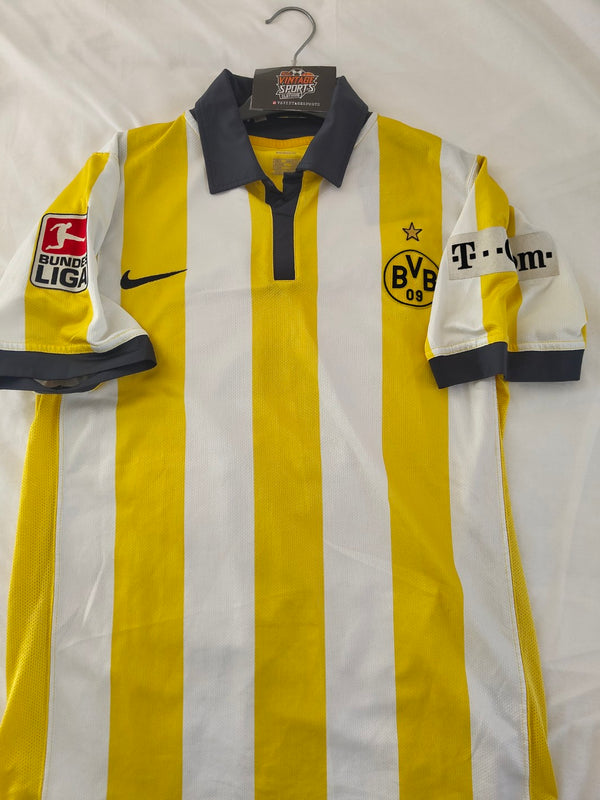 BVB Borussia Dortmund home football shirt 2006-2007 (S) #9 Valdez