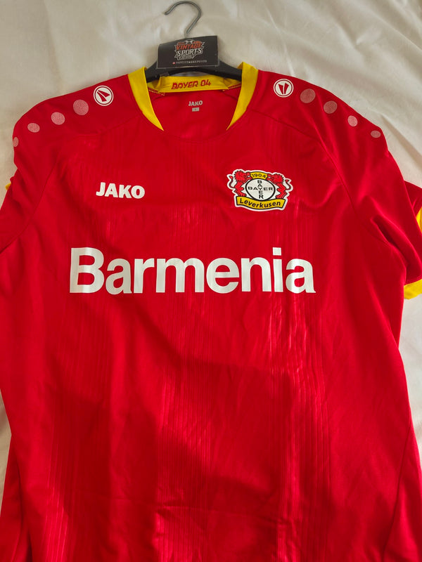 Bayer 04 Leverkusen Away Football Shirt 2020-2021 (L) #9 Bailey