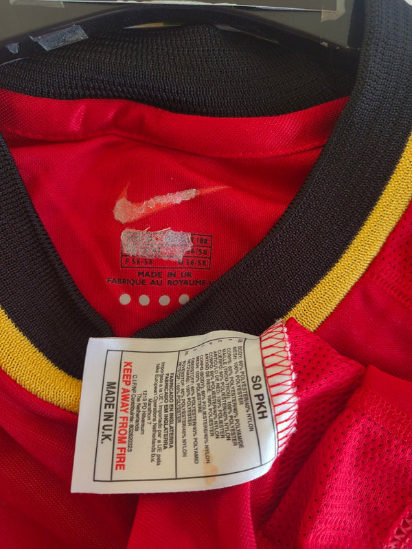 Belgium Home Football Shirt 2000-2002 (XL)