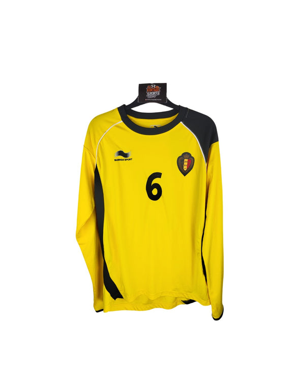 Belgium Long Sleeve Football Shirt 2010s (S) #6