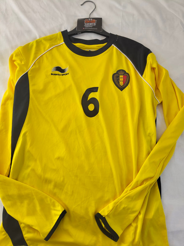 Belgium Long Sleeve Football Shirt 2010s (S) #6