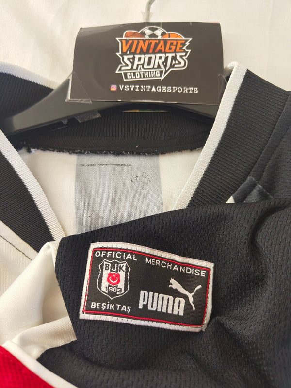 Besiktas JK Centenary Home Football shirt 2002-2003 (XXL) #26 Ilhan Mansiz