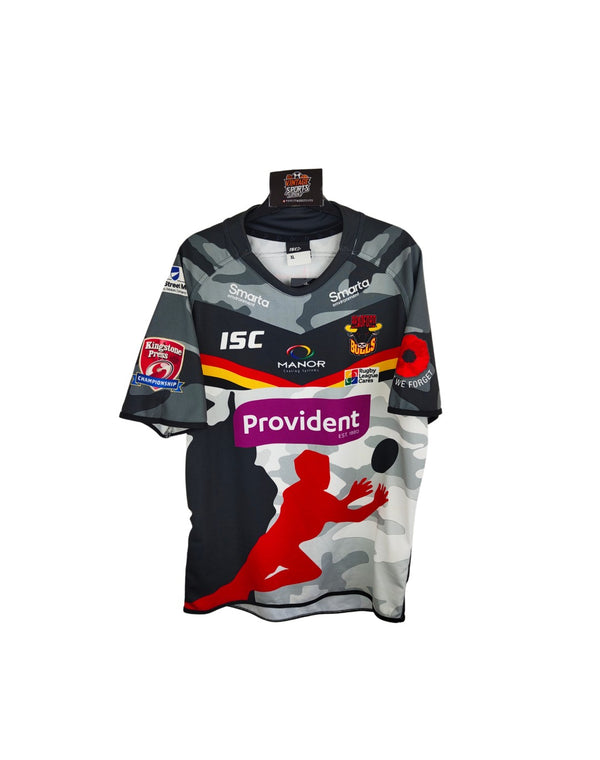 Bradford Bulls Rugby League Special Armed Forces Shirt 2015 (XL)