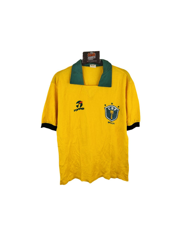 Brazil Home Football Shirt 1988-1990 (L)