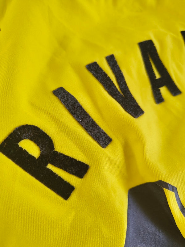 Brazil Home Football Shirt 2002-2004 (M) 10 Rivaldo