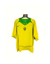 Brazil Home Football Shirt 2004-2006 (M)