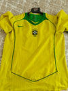 Brazil Home Football Shirt 2004-2006 (M)